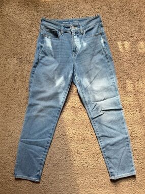 Old Navy OG Straight High-Rise Build-In Warm Jeans